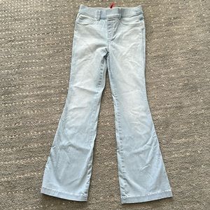 Spanx Size M Petit Stretch Flare Jean